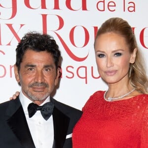 Adriana Karembeu enceinte et son mari André Ohanian - No Tabloids - 70ème édition du gala de la Croix Rouge monegasque à Monaco le 27 juillet 2018. © Pierre Villard/Le Palais Princier/Monte-Carlo-SBM via Bestimage