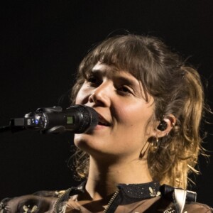 Exclusif - Vanille, fille de Julien Clerc, en première partie de Marc Lavoine en concert à la Seine Musicale à Paris. Le 18 octobre 2018 © Cyril Moreau / Bestimage