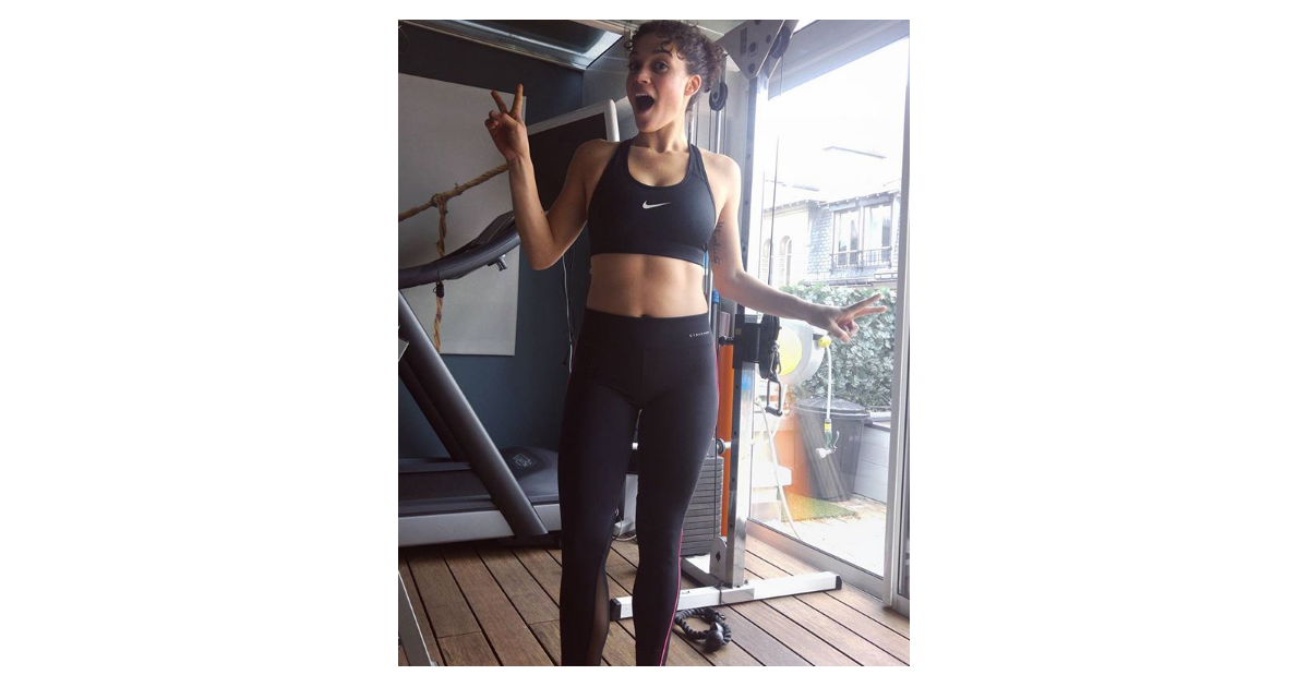 Honorine Magnier sportive sur Instagram, janvier 2017 ...