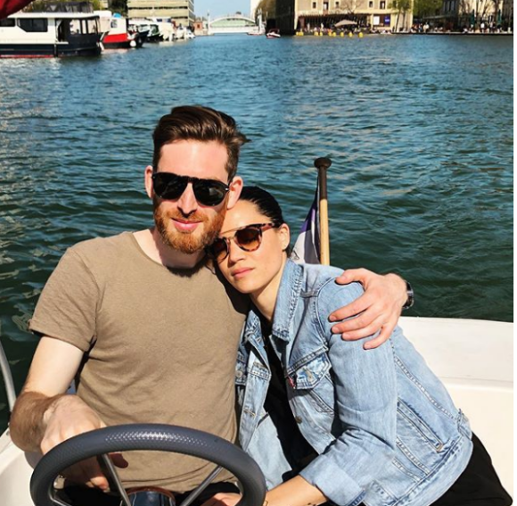 Honorine Magnier et Noah sur les quais de scène - Instagram, 17 avril 2018