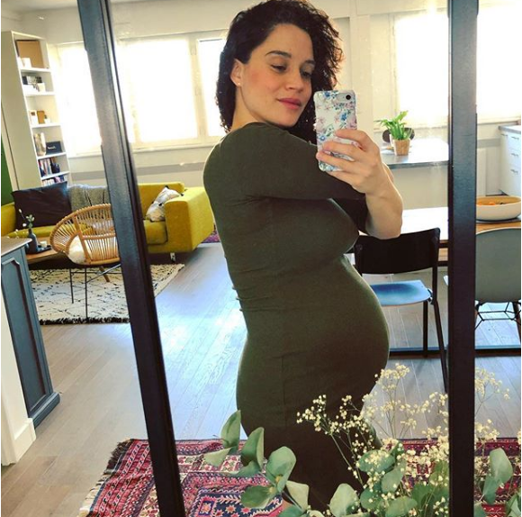 Honorine Magnier enceinte et radieuse sur Instagram, 18 février 2019