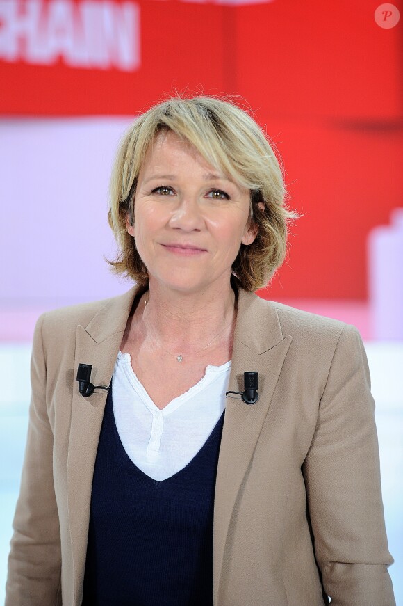 Exclusif - Ariane Massenet - Enregistrement de l'émission "Vivement Dimanche prochain", présentée par M.Drucker et diffusée le 24 mars sur France 2. Le 18 mars 2019 © Guillaume Gaffiot / Bestimage