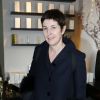 Exclusif - Christine Angot - Soirée pour la collection de parfums "Pour Toujours" de Martine Denisot à la boutique "Liquide" à Paris, le 17 mars 2016. © Olivier Borde/Bestimage