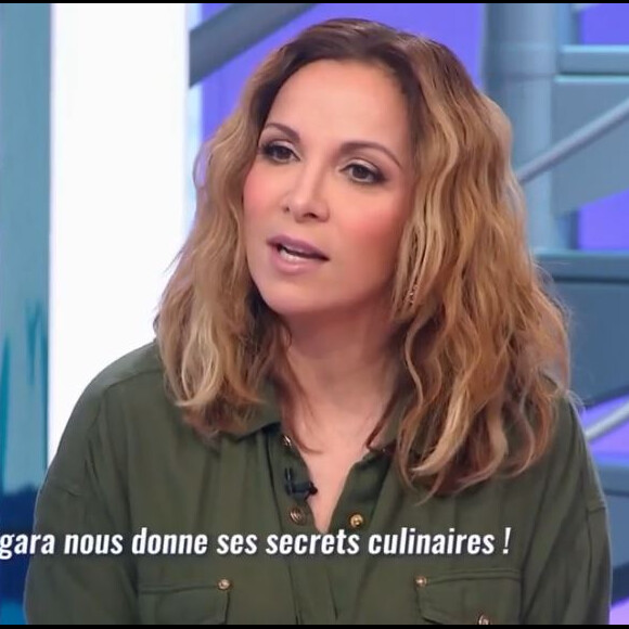 Hélène Ségara dans C'est au programme, le 25 mars 2019 sur France 2.