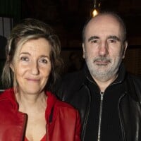 Sylvie Bourgeois et son mari Philippe Harel savourent une expo aux Deux Magots