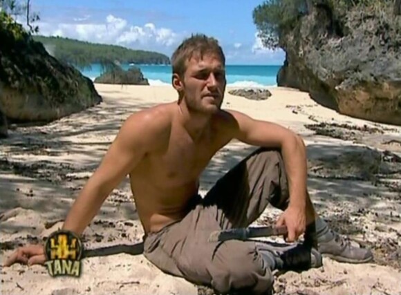 François-David dans Koh-Lanta sur TF1.