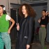 Noémie Lenoir en backstage du défilé Off-White "Collection Prêt-à-Porter Automne/Hiver 2019-2020" lors de la Fashion Week de Paris (PFW), le 28 février 2019. © Veeren/CVS/Bestimage