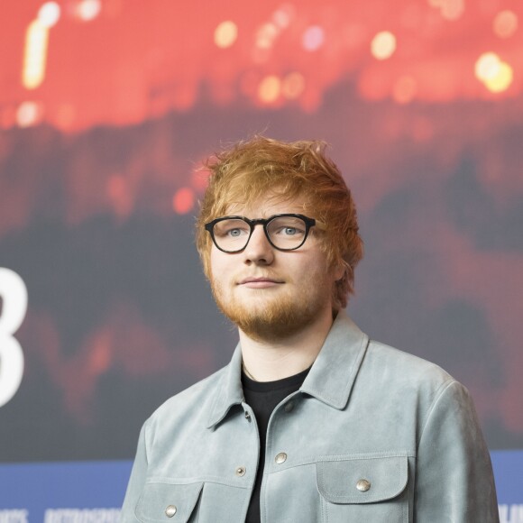 Ed Sheeran à la conférence de presse du film "Songwriter" lors du 68ème Festival du Film de Berlin, La Berlinale, le 23 février 2018.