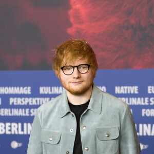 Ed Sheeran à la conférence de presse du film "Songwriter" lors du 68ème Festival du Film de Berlin, La Berlinale, le 23 février 2018.