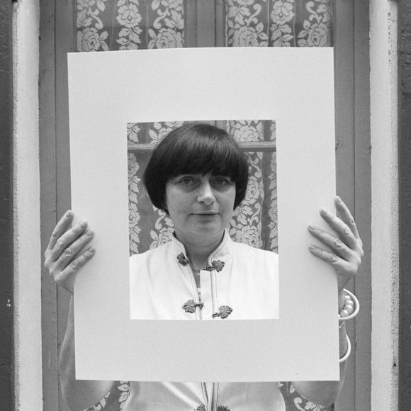 Rendez-vous avec Agnès Varda à Paris, pour une émission "Une minute pour une image". Le 23 juin 1983 © Michel Ristroph via Bestimage