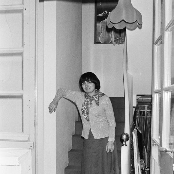 Rendez-vous avec Agnès Varda à son domicile et dans son quartier, rue Daguerre, à Paris. Le 24 novembre 1976 © Jean-Claude Colin via Bestimage