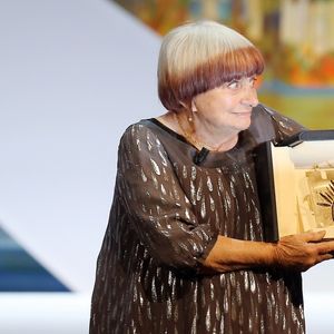 Jane Birkin, Agnès Varda (Palme d'honneur) - Cérémonie de clôture du 68ème Festival International du film de Cannes, le 24 mai 2015.