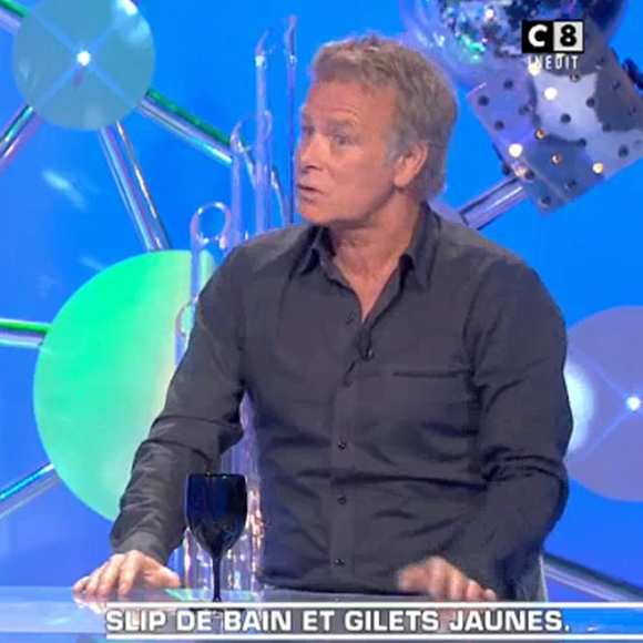 Franck Dubosc et Laurent Baffie dans "Les terriens du samedi", samedi 30 mars 2019, sur C8
