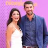Michael Phelps et sa femme Nicole Johnson à la soirée Nickelodeon Kids' Choice Sports Award au UCLA Pauley Pavilion à Westwood, le 13 juillet 2017.