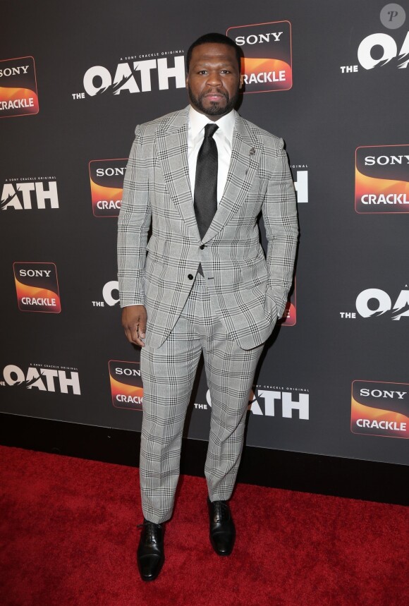 50 Cent à la première de la saison 2 de la série The Oath au Paloma à Hollywood, le 20 février 2019.