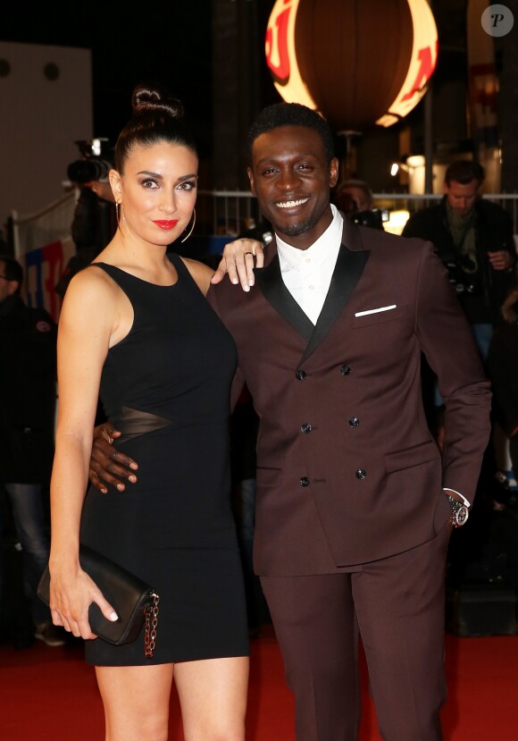 Corneille et sa femme Sofia de Medeiros Sofia de Medeiros - 16ème édition des NRJ Music Awards à Cannes. Le 13 décembre 2014.