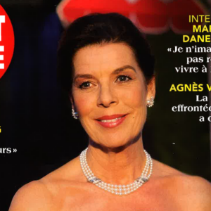 Caroline de Monaco dans "Point de vue", en kiosque le 3 avril 2019.