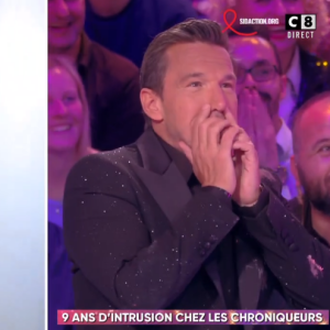 Benjamin Castaldi piégé par Cyril Hanouna dans "TPMP fête ses 9 ans", C8, 4 avril 2019