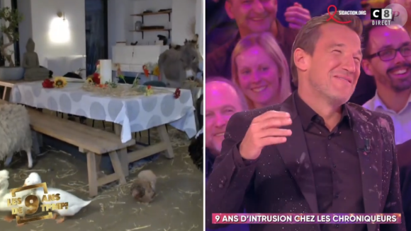 Benjamin Castaldi piégé par Cyril Hanouna dans "TPMP fête ses 9 ans", C8, 4 avril 2019