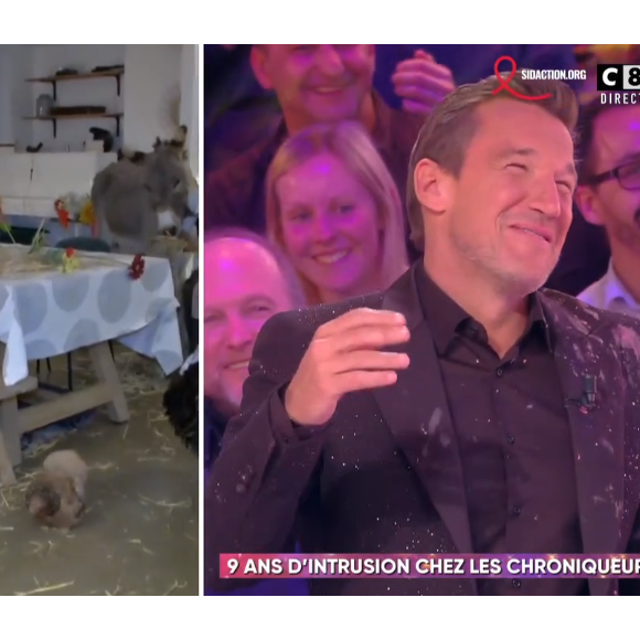 Benjamin Castaldi piégé par Cyril Hanouna dans "TPMP fête ses 9 ans", C8, 4 avril 2019