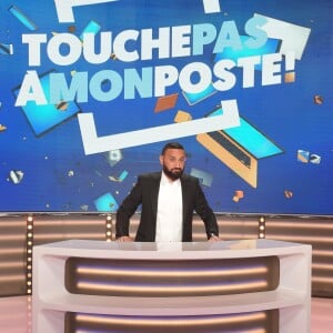 Exclusif - Cyril Hanouna sur le plateau de la nouvelle formule (nouveau logo, nouveau plateau, ...) de l'émission TV "Touche Pas à Mon Poste (TPMP)" à Boulogne-Billancourt, France, le 30 août 2018. La diffusion de l'émission sera le 3 septembre 2018. © Coadic Guirec/Bestimage  (No Web No Blog pour la Belgique et la Suisse)30/08/2018 - Boulogne-Billancourt