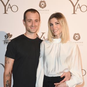 Hugo Clément et sa compagne Alexandra Rosenfeld (Miss France 2006) à l'avant-première du film "Yao" au cinéma Le Grand Rex à Paris le 15 janvier 2019. © Coadic Guirec/Bestimage