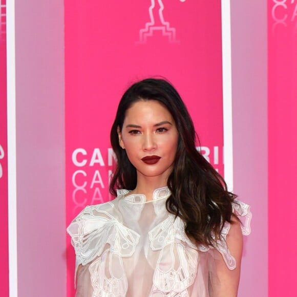 Olivia Munn pour la série "The Rook" - Photocall et 4ème montée des marches durant la 2ème édition du festival Canneseries à Cannes, le 8 avril 2019. © Bruno Bebert/Bestimage