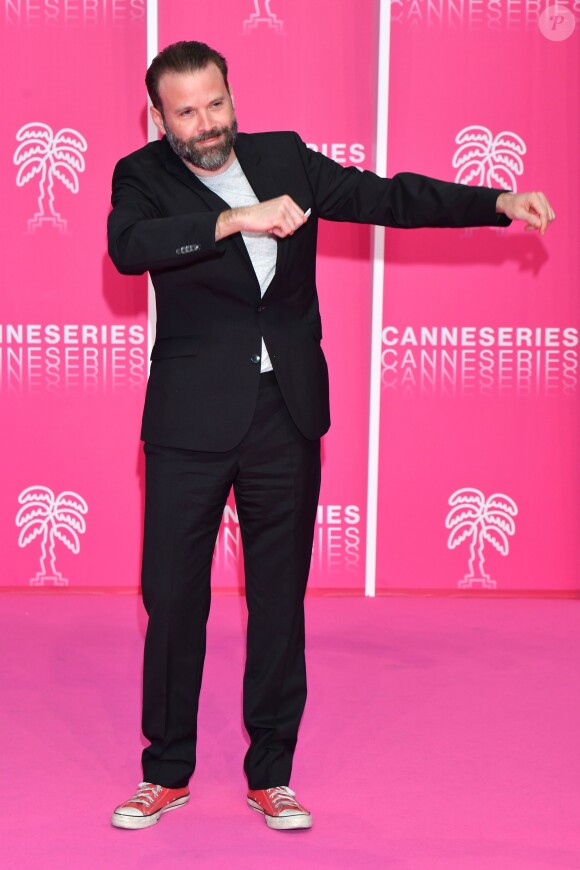 Baran Bo Odar (président du jury) - Photocall et 4ème montée des marches durant la 2ème édition du festival Canneseries à Cannes, le 8 avril 2019. © Bruno Bebert/Bestimage