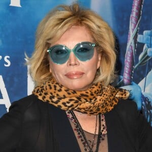 Amanda Lear - Première du nouveau spectacle du Cirque du Soleil "Toruk", inspiré du film Avatar de J. Cameron à l'AccorHotels Arena de Bercy à Paris le 4 avril 2019. © Coadic Guirec/Bestimage