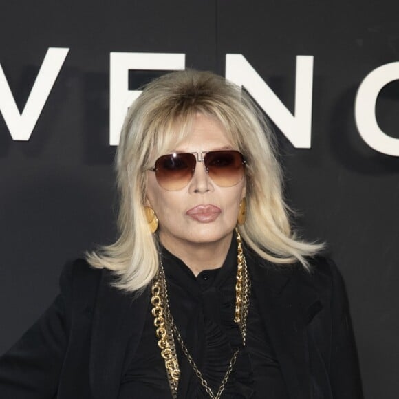 Amanda Lear au photocall du défilé de mode Givenchy collection prêt-à-porter Automne-Hiver 2019/2020 lors de la fashion week à Paris, France, le 3 mars 2019. © Olivier Borde/Bestimage