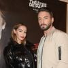 Nabilla Benattia et son fiancé Thomas Vergara - Célébrités à la repésentation "An Evening With Al Pacino" au théâtre de Paris à Paris, France, le 22 octobre 2018. © Coadic Guirec/Bestimage