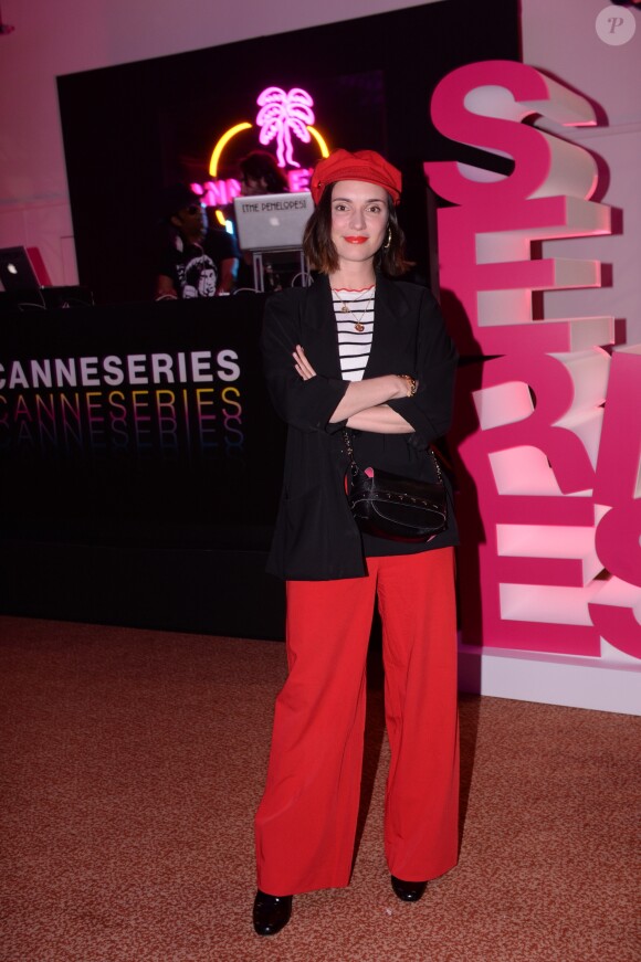 Exclusif - Natoo (Nathalie Odzierejko) à la soirée de clôture de la 2ème édition du "Canneseries" à l'hôtel Martinez à Cannes, France, le 11 avril 2019. © Rachid Bellak/Bestimage