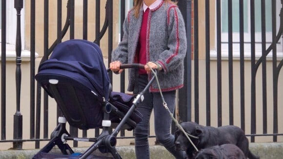 Pippa Middleton : Casual pour une nouvelle sortie surprise avec son fils Arthur