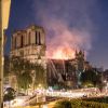 Incendie de la cathédrale Notre-Dame de Paris, Paris, le 15 avril 2019. © Cyril Moreau/Bestimage