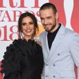 Cheryl Cole et Liam Payne lors de la soirée des 38ème Brit Awards à l'O2 Arena à Londres, Royaume Uni, le 21 février 2018.