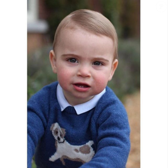 Les nouveaux portraits du prince Louis à l'occasion de son premier anniversaire, le 23 avril 2019.