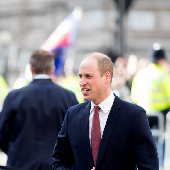 Catherine Kate Middleton, la duchesse de Cambridge et le prince William, duc de Cambridge - Arrivée de la famille royale britannique à la messe en l'honneur de la journée du Commonwealth à l'abbaye de Westminster à Londres, le 11 mars 2019.