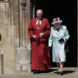  La reine Elizabeth II et une partie de la famille royale britannique étaient rassemblés le 21 avril 2019 pour la messe de Pâques en la chapelle Saint-George à Windsor. 