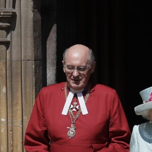 La reine Elizabeth II et une partie de la famille royale britannique étaient rassemblés le 21 avril 2019 pour la messe de Pâques en la chapelle Saint-George à Windsor.
