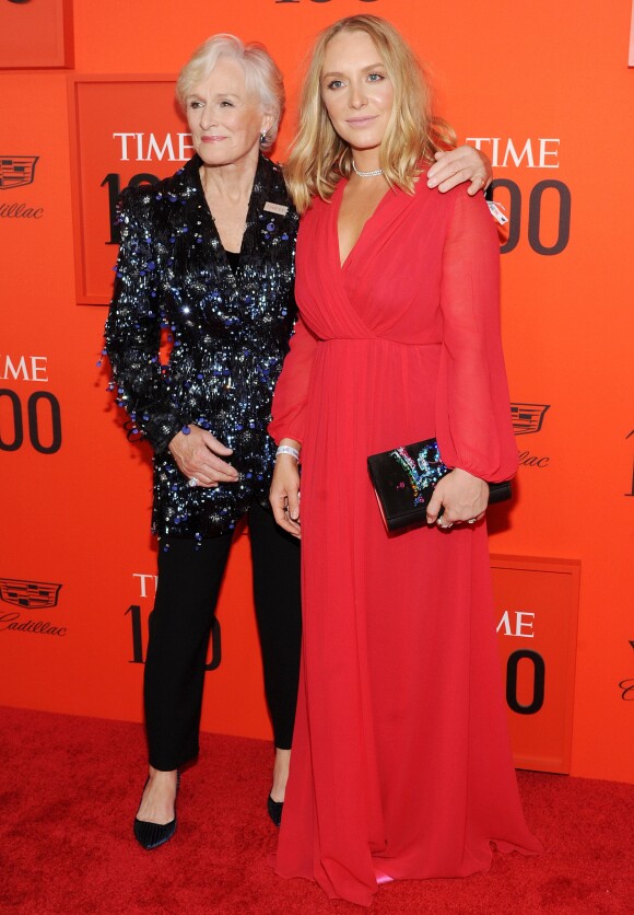 Glenn Close et sa fille Annie Maude Starke - Les célébrités au Time 100 Gala 2019 à New York, le 23 avril 2019.