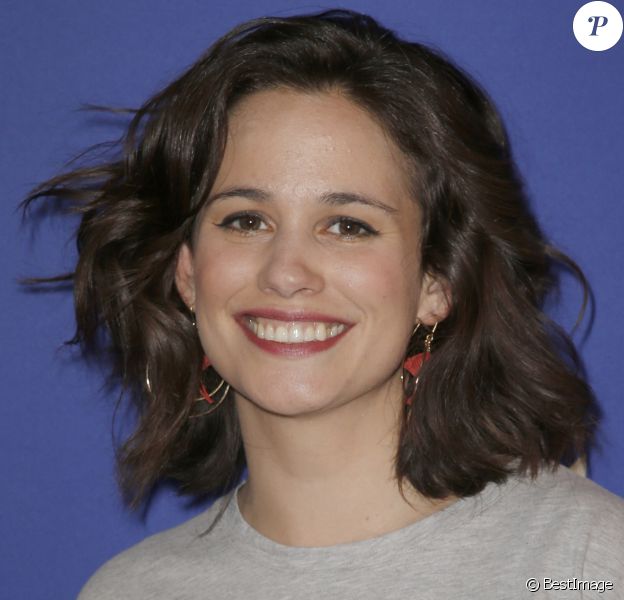 Lucie Lucas de la série "Clem" à la 10e édition du Festival Series Mania à Lille, le 24 mars 2019. © Christophe Aubert