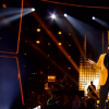 Gilles San Juan dans "The Voice 8" sur TF1, le 27 avril 2019.