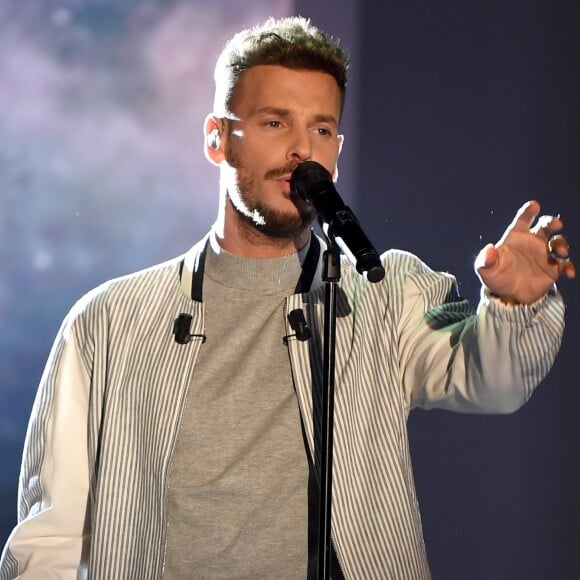 Exclusif - Matt Pokora (M. Pokora) - Enregistrement de l'émission "Vivement Dimanche prochain" au studio Gabriel à Paris, présentée par M.Drucker et diffusée le 28 avril 2019 sur France 2. Le 10 avril 2019 © Guillaume Gaffiot / Bestimage