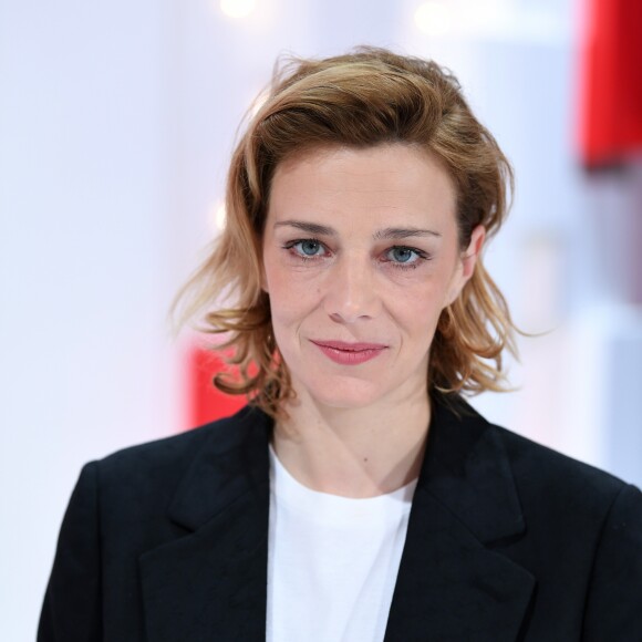 Exclusif - Céline Sallette - Enregistrement de l'émission "Vivement Dimanche prochain" au studio Gabriel à Paris, présentée par M.Drucker et diffusée le 28 avril 2019 sur France 2. Le 10 avril 2019 © Guillaume Gaffiot / Bestimage