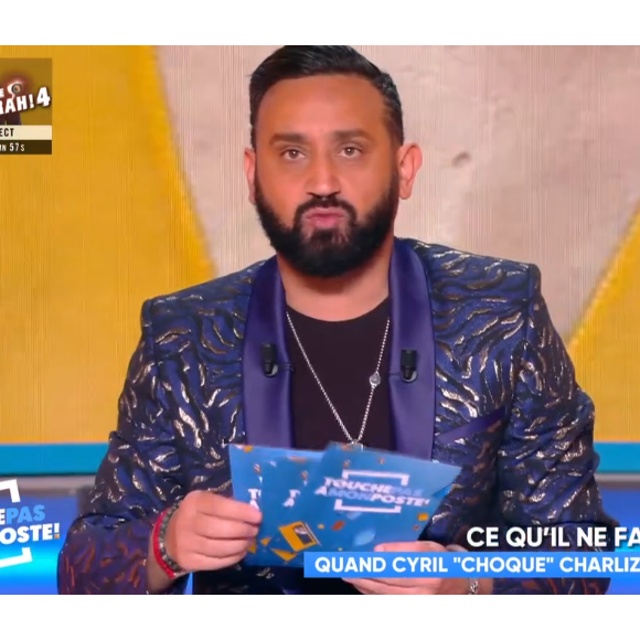 Cyril Hanouna évoque la polémique avec Charlize Theron dans "TPMP", jeudi 25 avril 2019