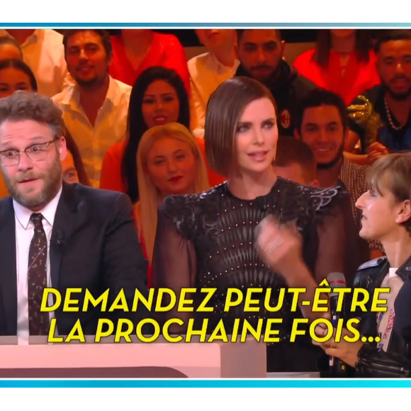 Cyril Hanouna évoque la polémique avec Charlize Theron dans "TPMP", jeudi 25 avril 2019