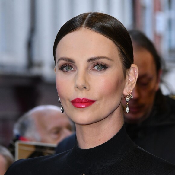 Charlize Theron à la première de Long Shot au cinéma Curzon dans le quartier de Mayfair à Londres, le 25 avril 2019