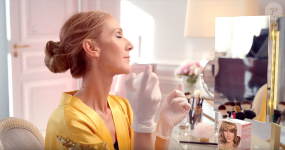Céline Dion- Publicité L'Oréal Paris- 26 avril 2019.  

