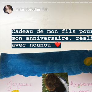 Ariane Brodier se confie sur son acouchement et sa fille - Instagram, 27 avril 2019