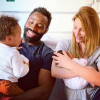 Ariane Brodier est maman pour la deuxième fois. Voici les photos de famille. Le 26 avril 2019.